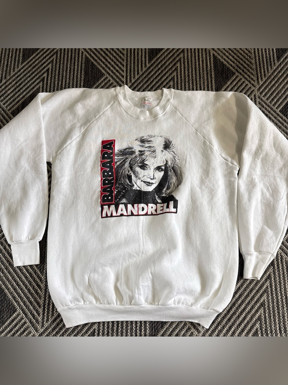 Vintage 1980s Barbara Mandrell Country Music Crewneck Sweatshirt XL 1990s